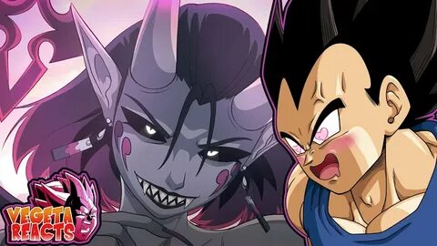 React, Reacts, Reaction, dbz, Vegeta Reacts To FANDELTALES - The Cursed Pri...