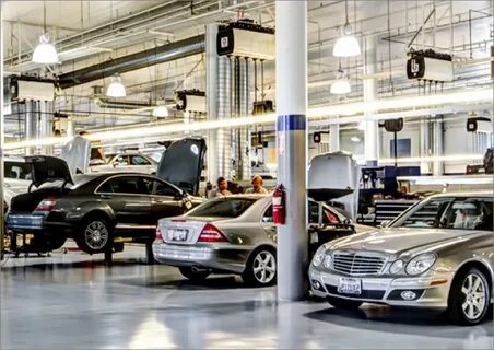 Обслуживание mercedes