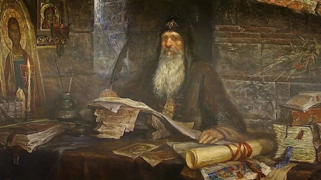 Паисий хилендарский. Монах пишет. Монах и летопись. Летописец новоскольцев. Ученое монашество.