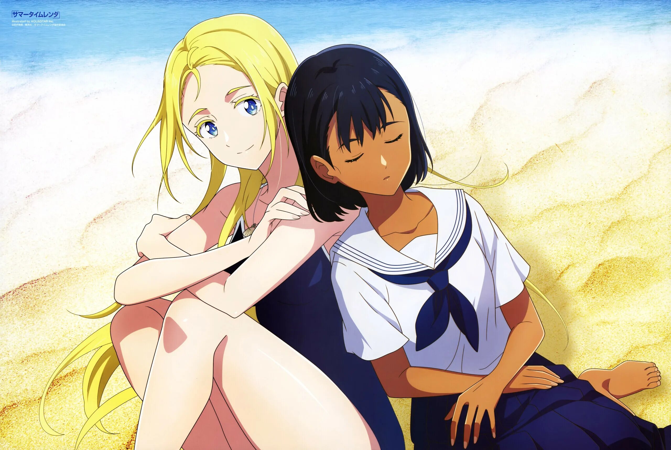 Summer time rendering. Ushio kofune. summertime render аниме 2025. summertime render мио. ushio summertime render.