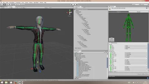 Unity движения персонажа