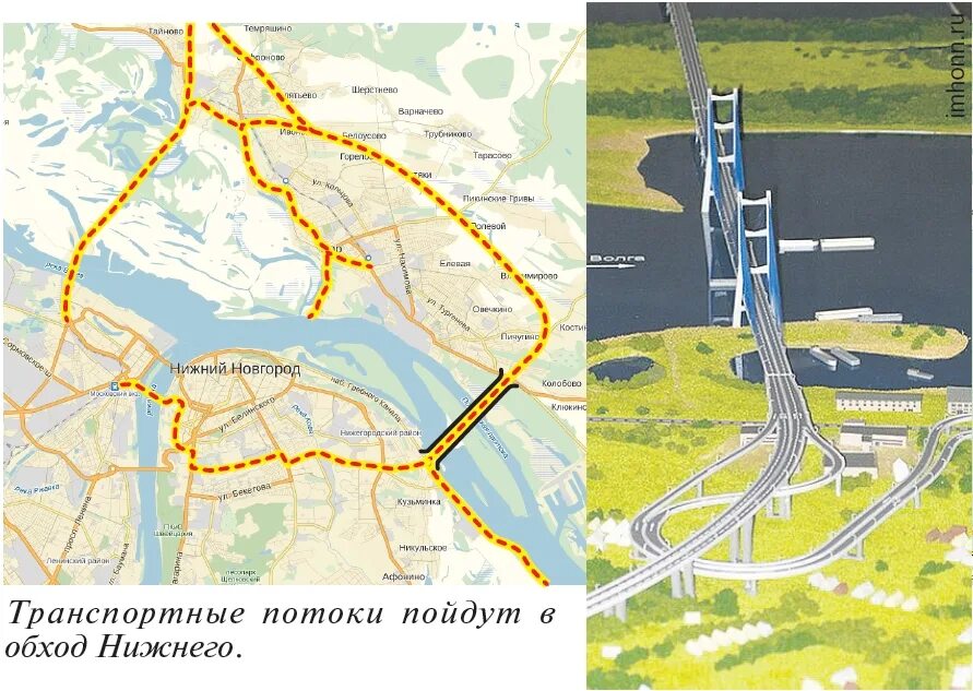 Карта мостов нижнего новгорода. Мост Подновье Нижний Новгород Северный обход. Проект моста через Волгу в Подновье. Проект моста в Подновье Нижний Новгород. Новый мост в Подновье Нижний Новгород.