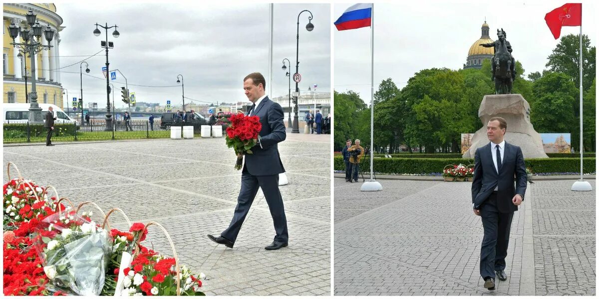 Где можно возложить цветы в спб. Медведев хельсинки возложение цветов. медведев возлагает цветы к памятнику. памятник суворову возложение цветов.