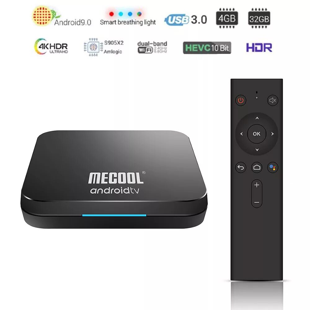 MECOOL km9 Pro 4/32. TT TV Box приставка смарт-ТВ, Ram: 4gb, rom32gb. Смарт ТВ приставка андроид 9.0. ТВ приставка андроид ТВ MECOOL.