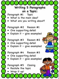Paragraph writing topics