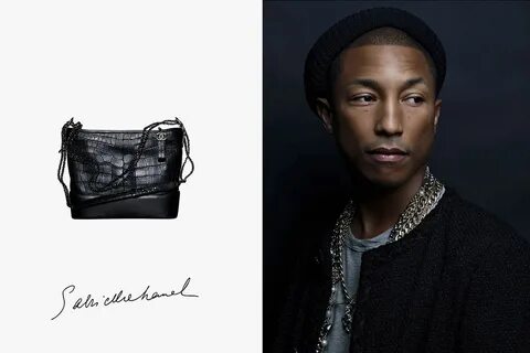 Фаррелл Уильямс снялся в рекламе сумок Chanel.