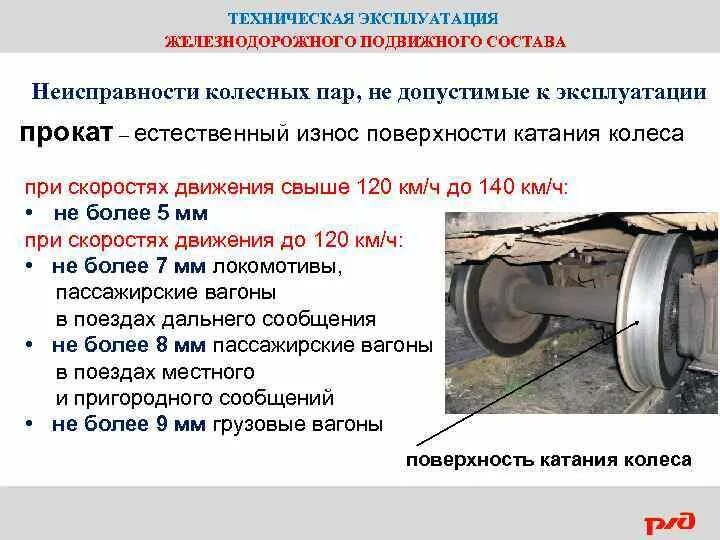 Заклинило колесную пару