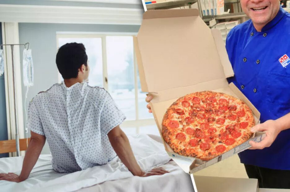 Заказала пиццу чтобы спасти себе жизнь