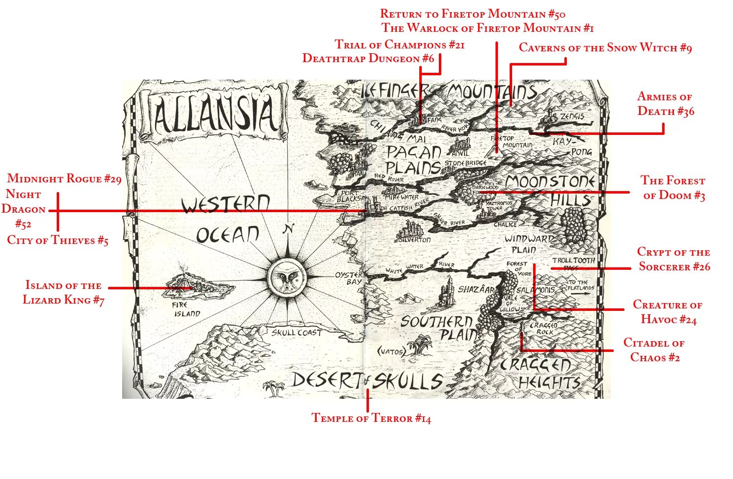 Mark map