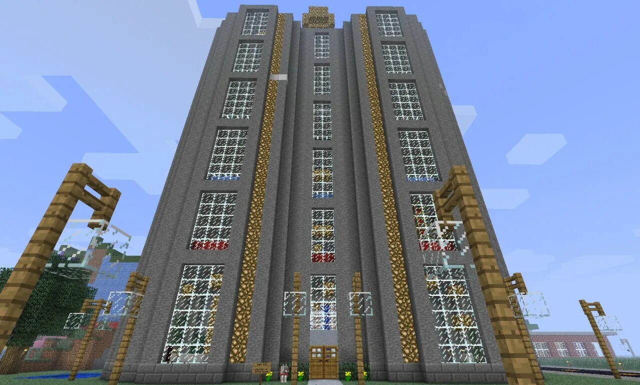 Minecraft building schematic
