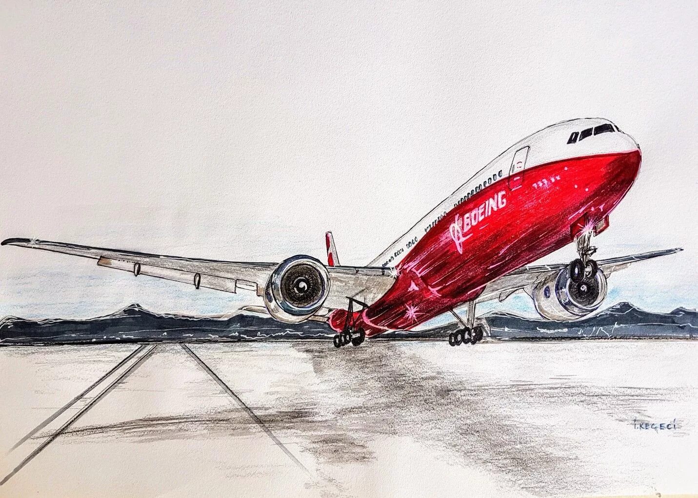 Draw plane
