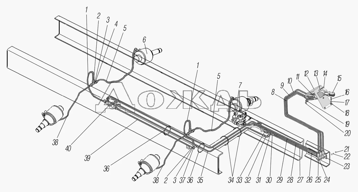 Пневмогидравлический привод тормозов урал 375. Тормозная система а/м урал 4320. Распределитель тормозов урал 4320. Тормозная система урал 4320 урал 4320. Тормозная система урал 375 пневмогидравлическая.
