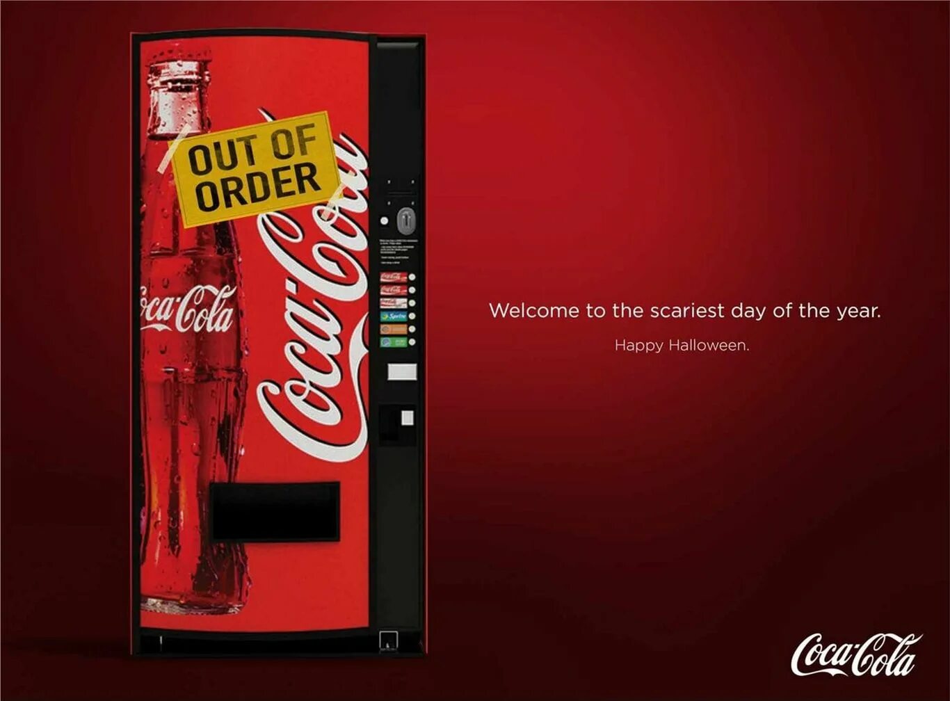 Coca Cola Creative ads. Creative ad for Coca Cola. Best ad of Coca Cola. Coca Cola ads 2023. Scary day