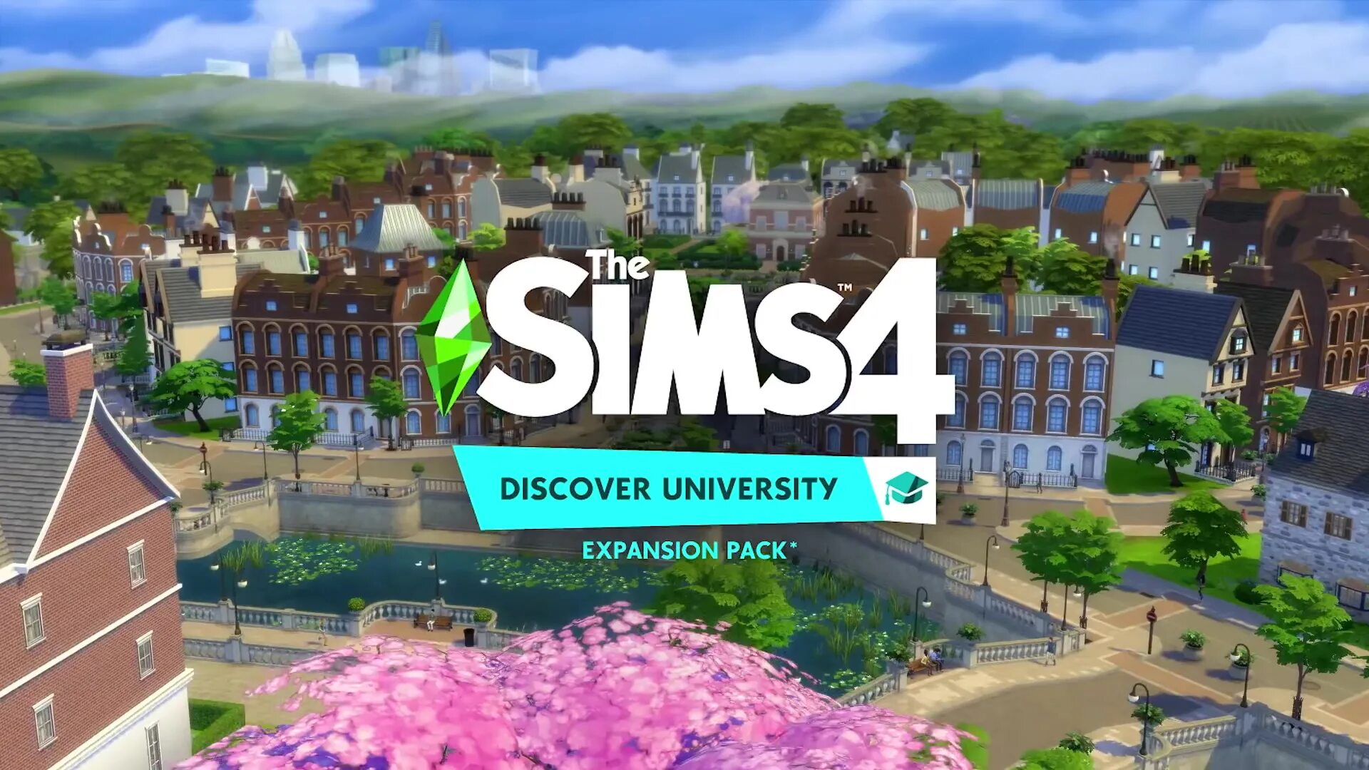 Sims university. The SIMS 4: В университете. SIMS 4 дополнение университет. SIMS 4 универ. SIMS 4 В университете обложка.