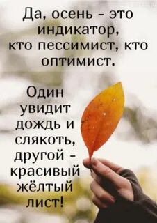 Высказывания об осени