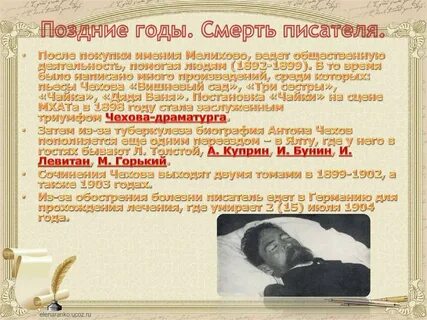 Чехов причин