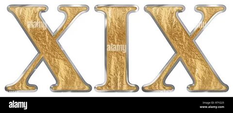 Римские цифры xvii
