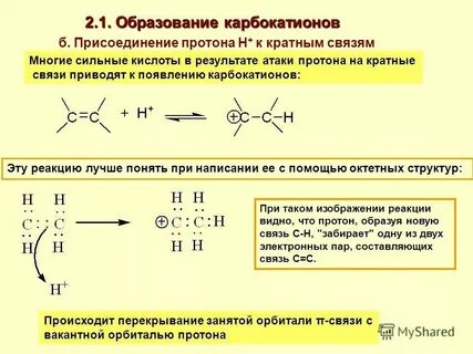 Кратная связь в органической химии