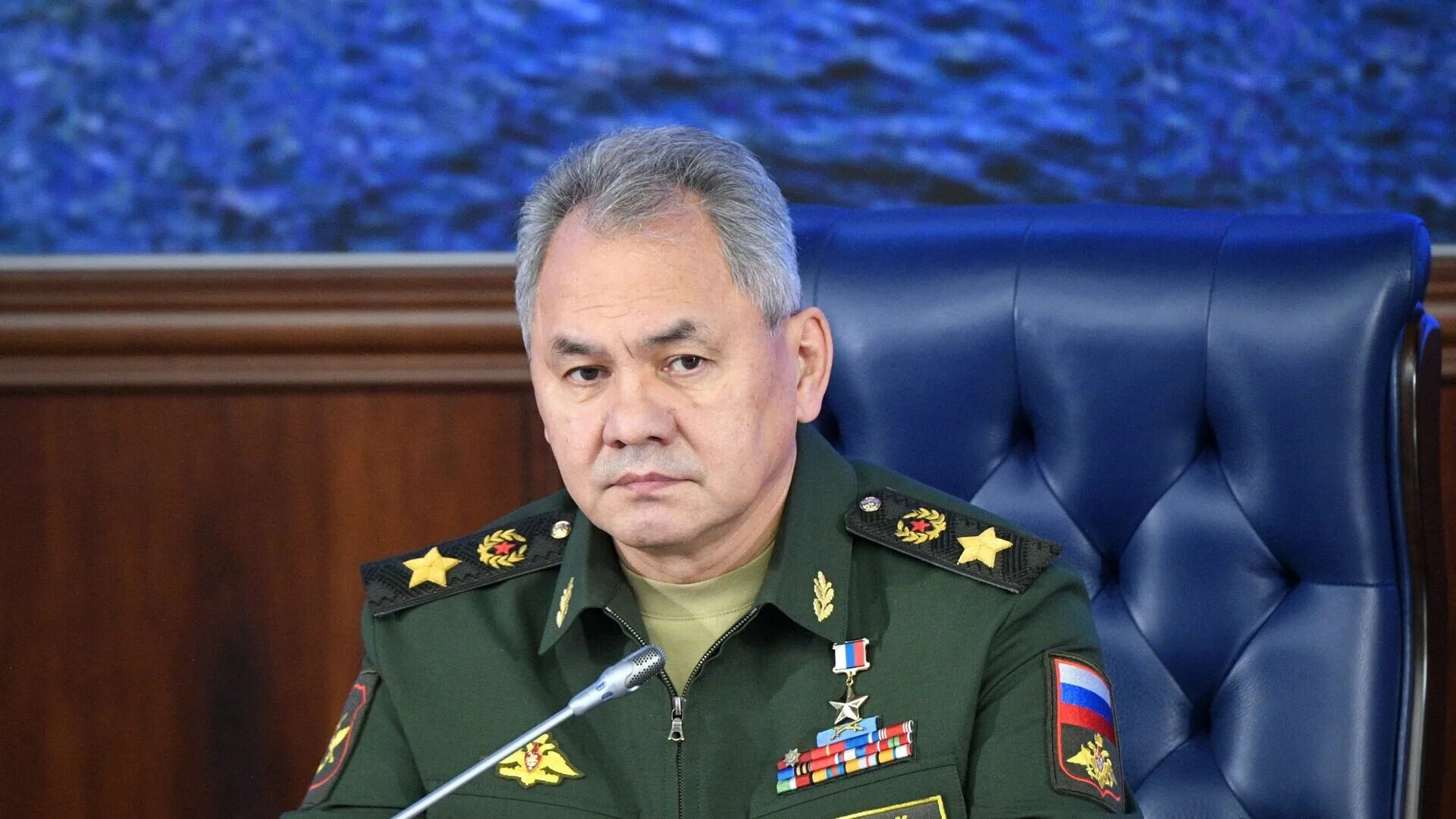 Министр обороны РФ Шойгу.