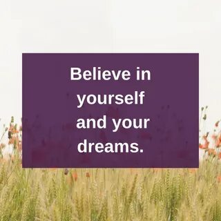 I believe in your
