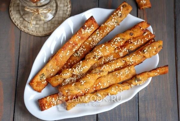 Палочки рецепт с фото пошагово Гриссини из ржаной муки. Хлебные палочки с жареным луком и тмином. рецепты с ф