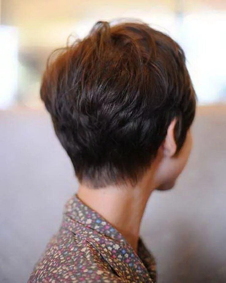 Image may contain: one or more people and closeup Pixie haircut, Short hair cuts