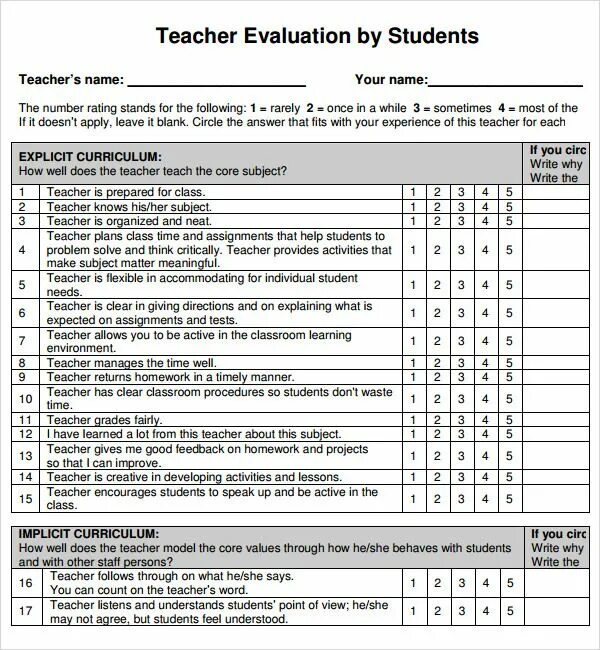 Teacher evaluation. Evaluation for students. Evaluation list for pupils. Evaluation Sheet of students. The teacher a report on the