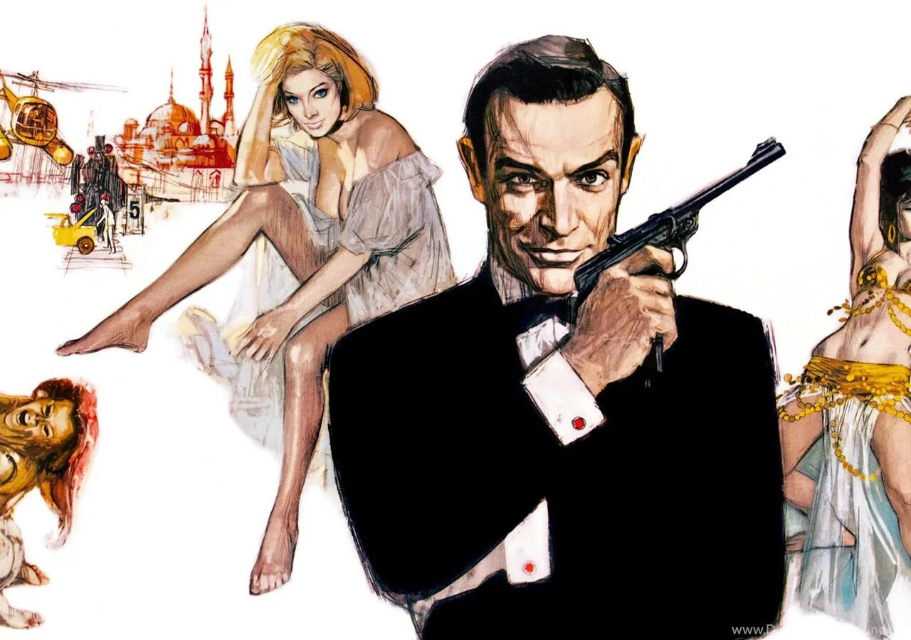 Шон Коннери из России с любовью. Шон Коннери агент 007. 007 from russia with love