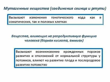 Мутагенные химические вещества