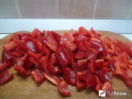 Перец с мясом ленивый