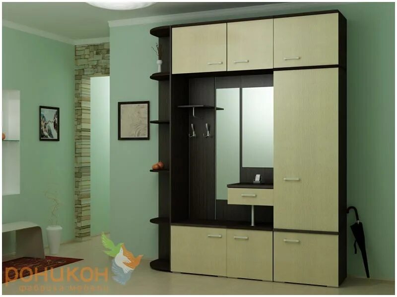 шкаф в маленькую прихожую. задняя стенка прихожей. прихожая модена. прихожая мебель в коридор. прихожая линвуд 1032.