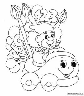 Coloring Pages For preschoolers 4 5 years old (39 pcs) - download or print for f