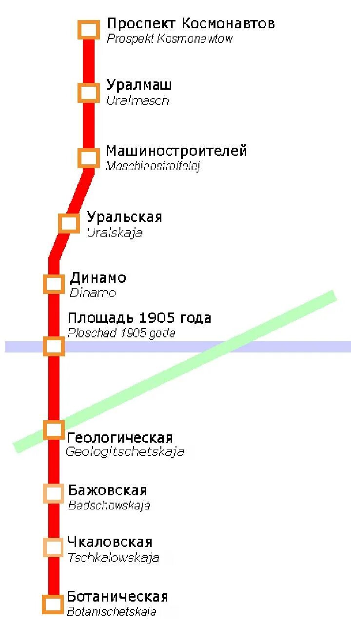 Сколько станций в екатеринбурге. Екатеринбургский метрополитен карта. Ветка метро Екатеринбург схема. Схема метро Екатеринбурга станция Уральская. Метро Екатеринбург станции схема ЖД вокзал.