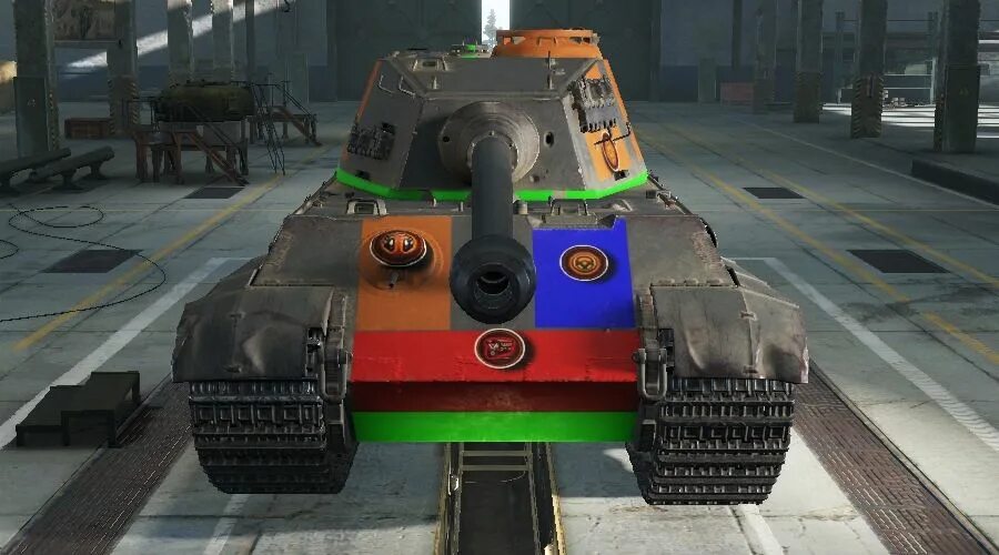 World of tanks куда пробивать