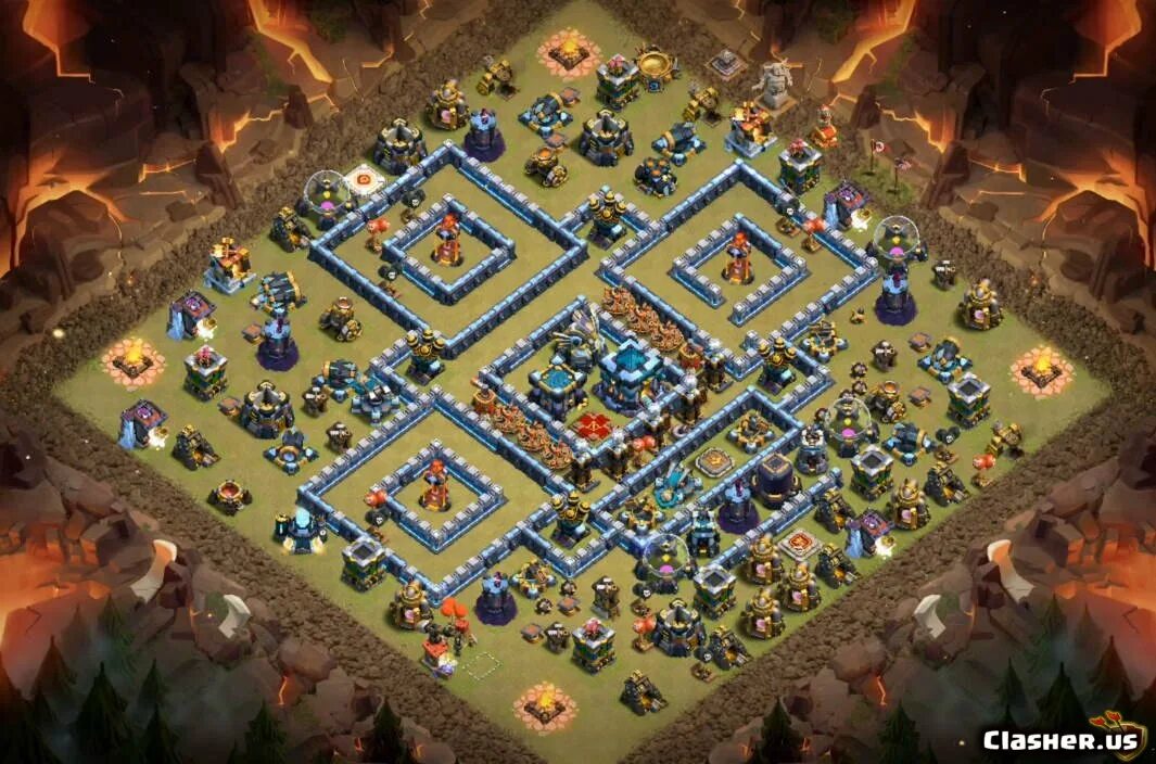 Clash of clans 13. 13 Town Hall. Coc th 13.