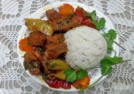 Армянское мясо с овощами