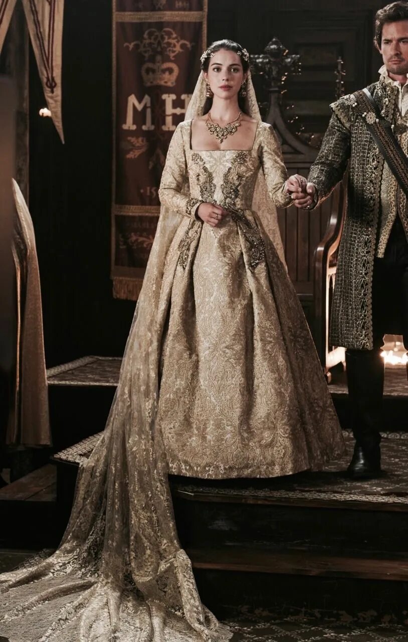 Королевские платья Марии Стюарт. Reign Mary Stuart Wedding Dress. Mary favourite