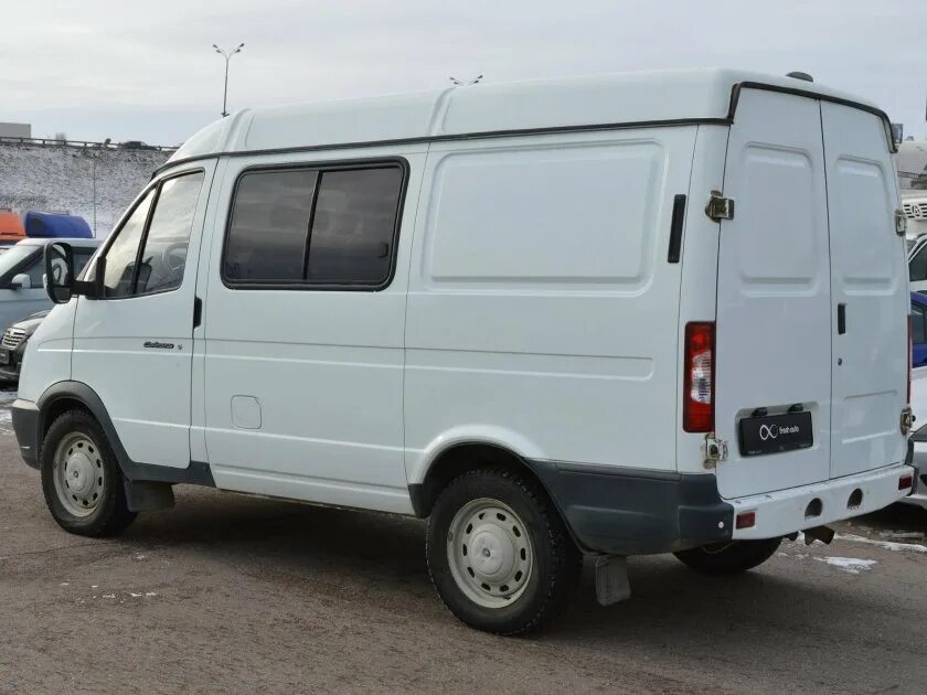 Купить б/у ГАЗ Соболь (2752) бензин-газ механика в Москве: синий цельнометалличе
