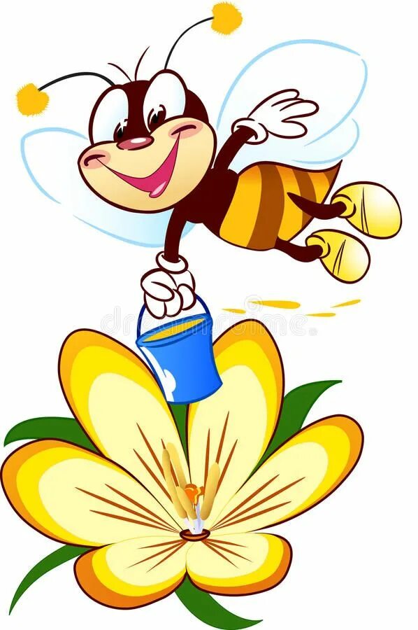 Нектар рисунок. Пчела на цветочке. Пчелка на цветочке. Пчелка собирает мед. Пчела на цветке мультяшная.