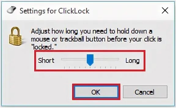 Locked click. Отключить click Lock.