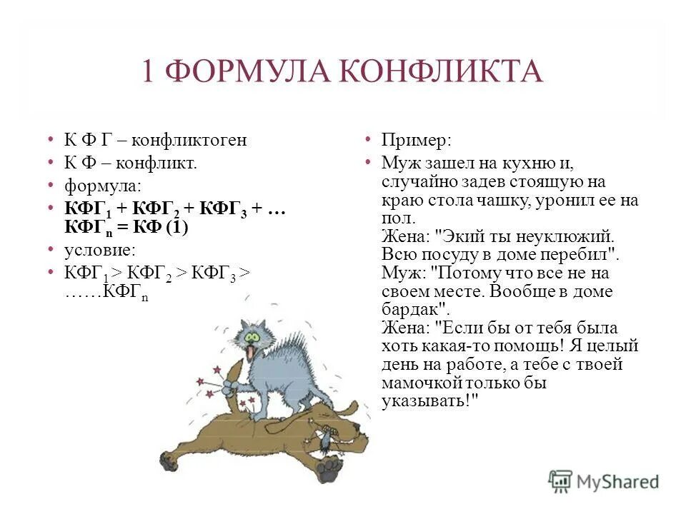 Формула конфликта. Формулы конфликтов с примерами. Формула возникновения конфликта. Формула конфликта в психологии. Все а есть б пример