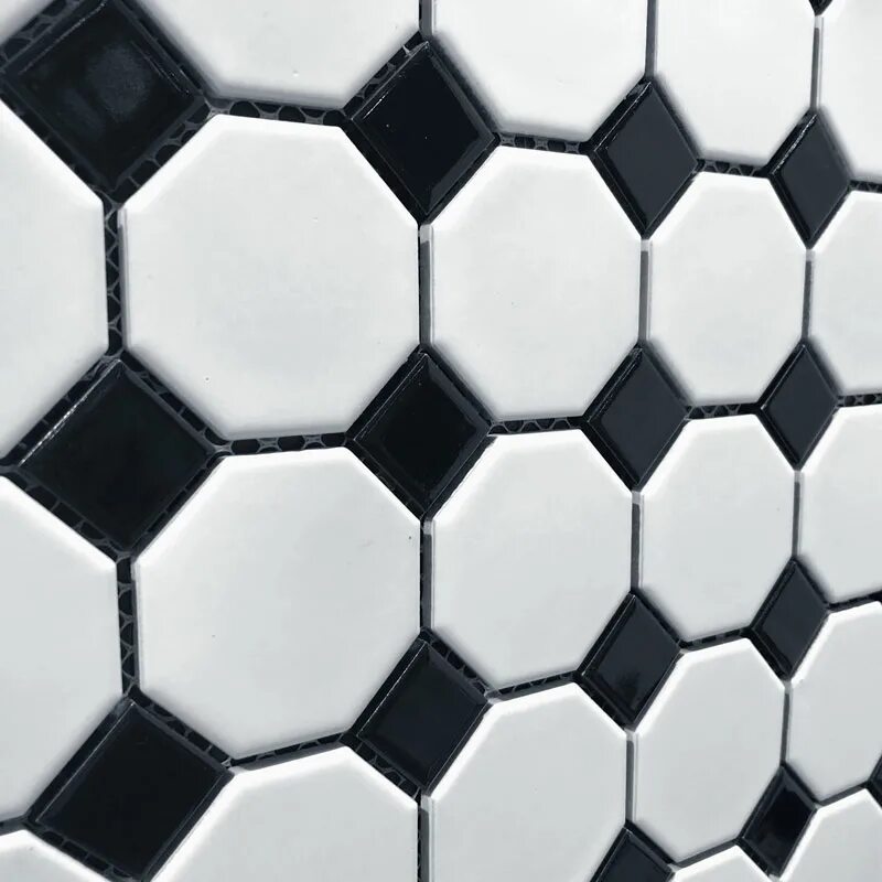 Октагон белые с черными вставками cersanit. Мозаика octagon small white/black matt idla2575 295х295. Керамогранит equipe octagon blanco mate. Плитка октагон напольная. Плитка октагон черно-белая напольная.