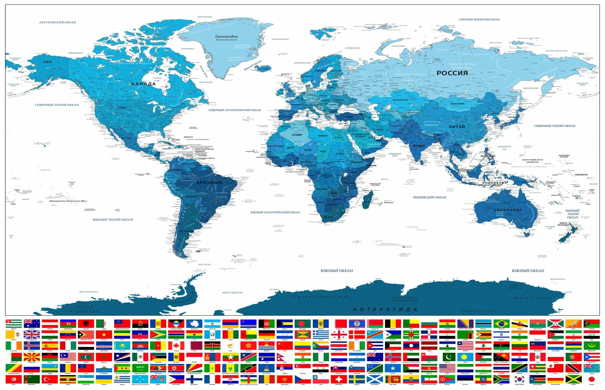 Карта страны 2022 год