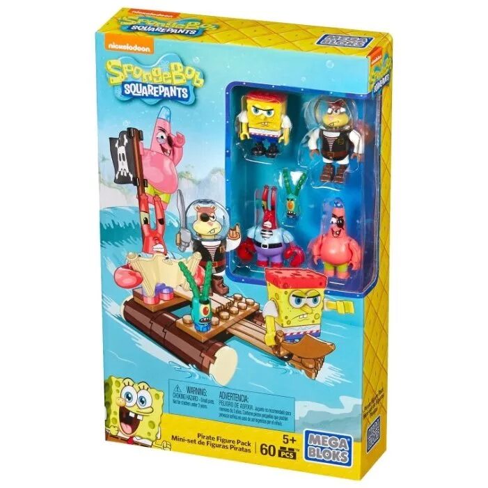 Конструктор Mega Bloks Spongebob Squarepants cnh56 пираты. Наборы мега Блокс губка Боб игрушки. Mega Bloks губка Боб. Спанч конструктор