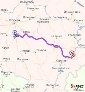 Москва балаково карта