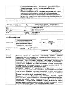 Об утверждении профессионального стандарта врач