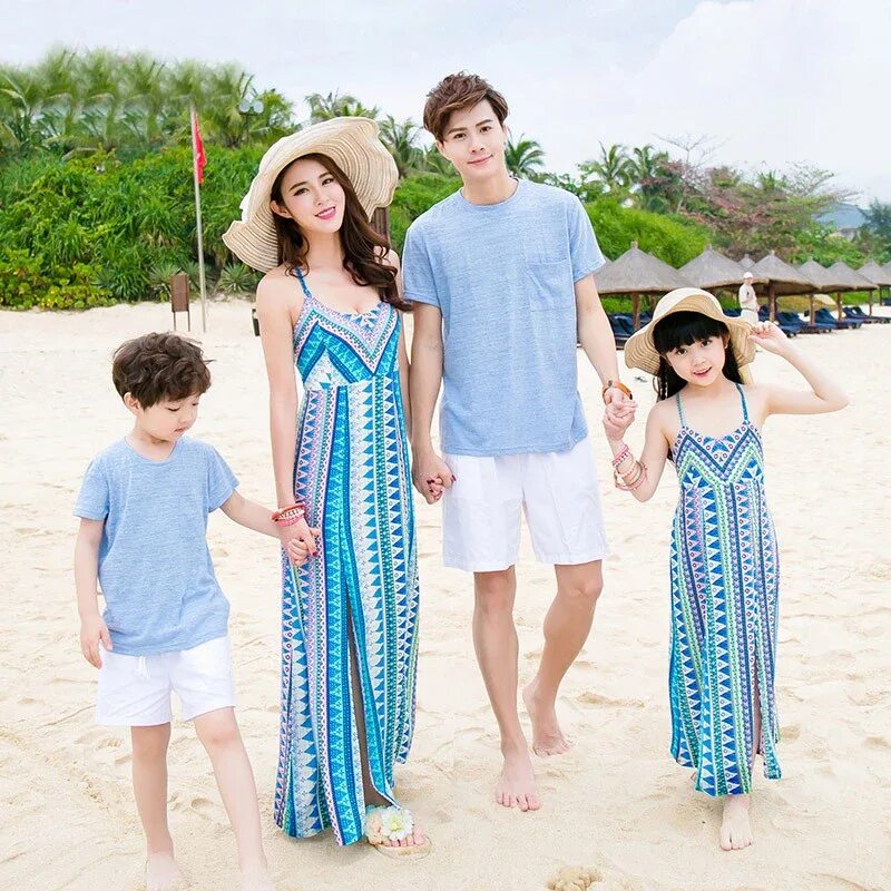 Семья одежда. Семейная одежда для пляжа. Одинаковая одежда для всей семьи. Одежда на море для всей семьей. Больше сыновей и дочек