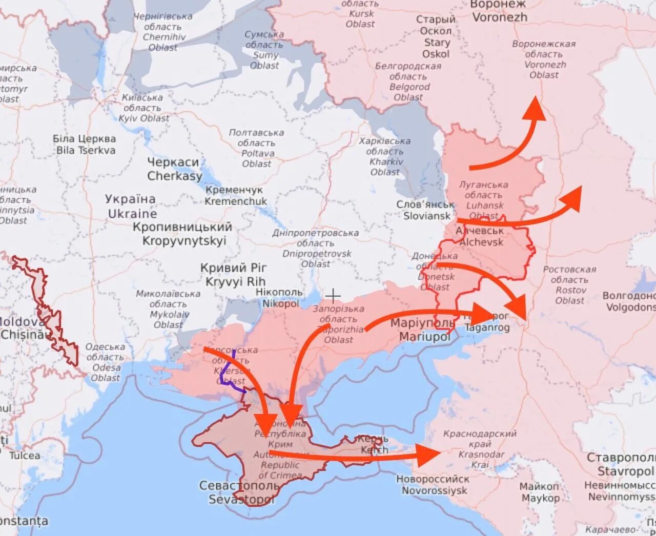 Карта украины херсонского направления. Карта отступления российских войск на Украине. Херсон на карте. Российские войска на Украине карта. Линия фронта на Херсонском направлении.