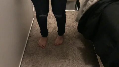 Foot stuck