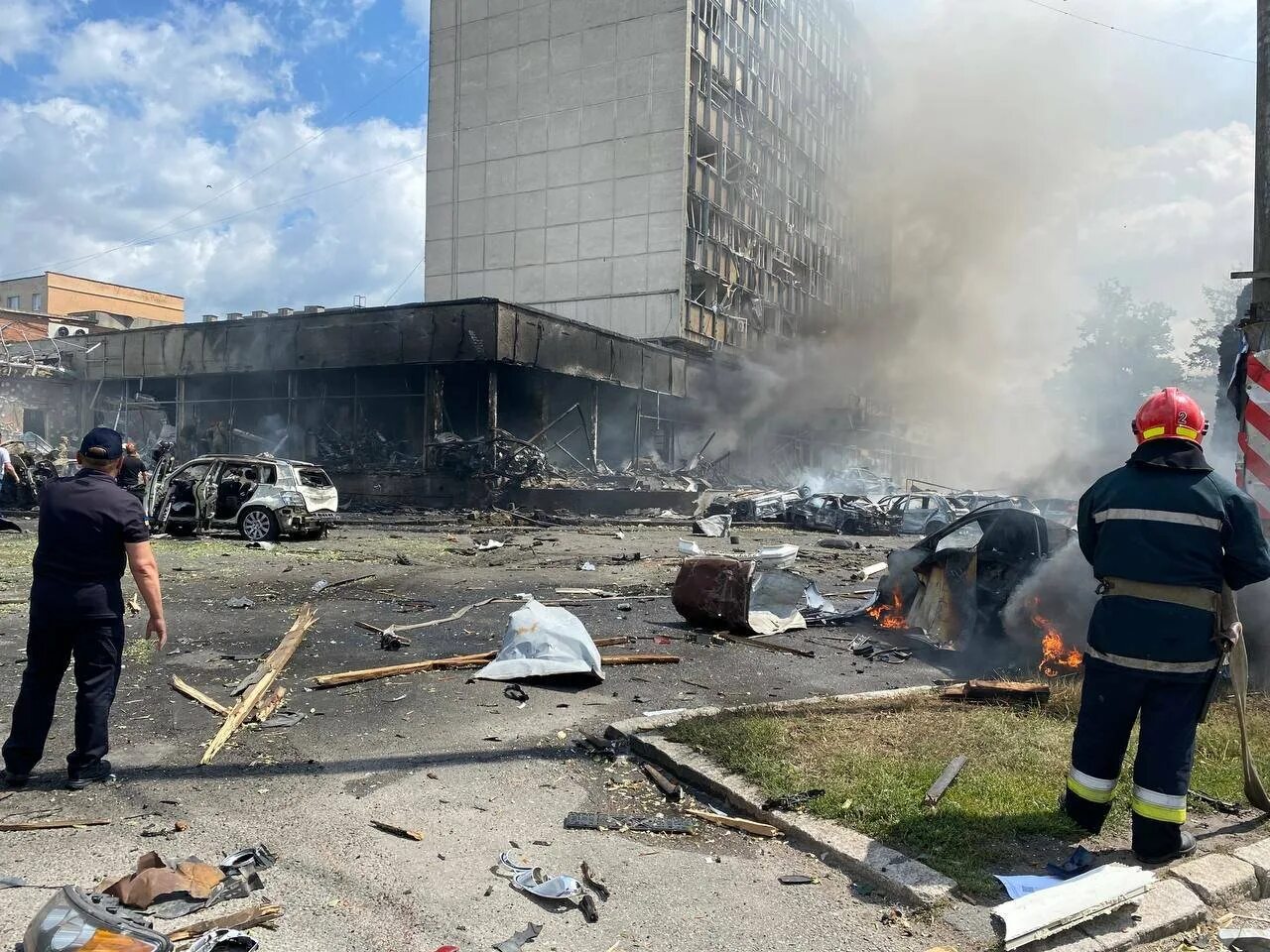 14 июля 2014 г. Удар по Виннице 14 июля 2022. Винница город в Украине. Взрыв здания.
